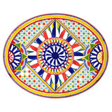 Carretto Siciliano Oval Platter 36.5 cm x 45.5 cm