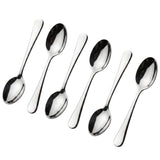 Hanoverian Set of 6 English Tea Spoons