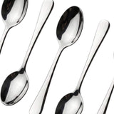 Hanoverian Set of 6 English Tea Spoons