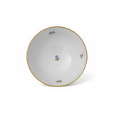 Queen Victoria Katori Bowl Hand Painted 24K Gold Rim 11 cm
