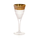 Splendid Gold Wine Glass