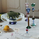 Helen Hand Cut Crystal Candle Holder
