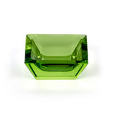 Emerald Green Ashtray Cut Beryl Happy