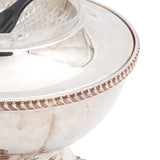 TGUK Silver-Plated Footed Caviar Bowl – 21cm