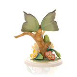 Flowers With Butterfly Figurine