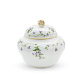 Covered Urn Rose White