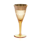 Splendid Gold Wine Glass