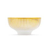 Lustre Stripped Dessert Bowl