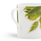 White Leaf Mug