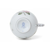 Vienna Rose Grande Tea Cup Hand Painted Platinum Accents 300 ml