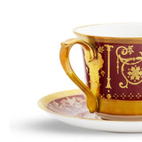 Florette Ruby Tall Tea Cup and Saucer