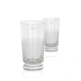 Highball Mouth Blown Crystal Glasses