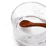 Jasmine Covered Honey Jar With Spoon