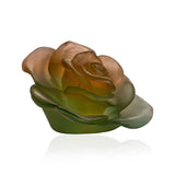 Green And Orange Crystal Rose