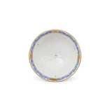 Apponyi Blue Katori Bowl Hand Painted 24K Gold Accents 11 cm