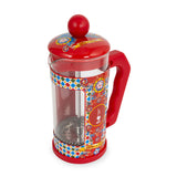 Carretto French Press 350 ml and Carretto Siciliano Coffee Cup And Saucer - Set For 2