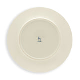 Alif Blue Gold Dinner Plate