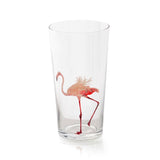 Flamingo Small High Ball Clear Glass