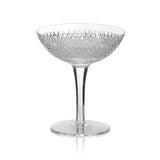 Crystal Six Design Champagne Saucer