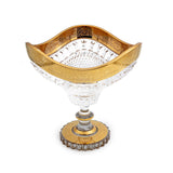 Felicia Romantic Large Centre Piece Footed 30.5 cm - Gold Finish