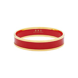 Red & Gold Plated Bangle 1cm Medium