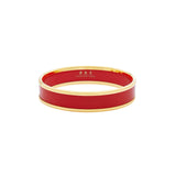 Red & Gold Plated Bangle 1cm Small