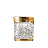 Felicia Romantic Crystal DOF Tumbler 300 ml with 24K Gold Accents