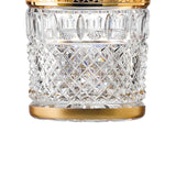 Felicia Romantic Crystal DOF Tumbler 300 ml with 24K Gold Accents