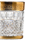 Felicia Romantic Crystal DOF Tumbler 300 ml with 24K Gold Accents
