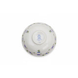 Purple Garland Cornflowers Katori Bowl Hand Painted 24K Gold Rim 11 cm