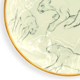 Carnets D'Equateur Bread And Butter Plate Feline