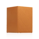 Leather Woven Waste Bin