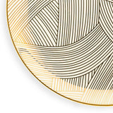 Lustre Dhow Gold Serving Platter