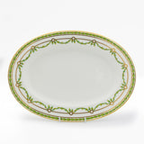 Green Garland Oval Platter 39 cm