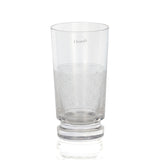 Highball Mouth Blown Crystal Glasses