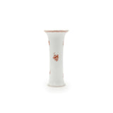 Apponyi Rust Vase Hand Painted 24K Gold Accents