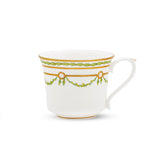 Green Garland Tall Tea Cup