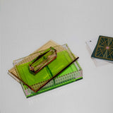 Favoured Crystal Card Box with 2 Decks of Cards