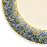 Abstract Border Dinner Plate