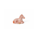 Horse Figurine Hand Painted 24K Gold Accents