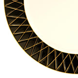 Babos Black And Gold Serving Plate