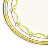 Green Garland Small Oval