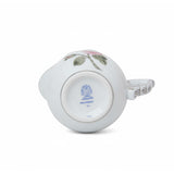 Vienna Rose Grande Creamer Hand Painted Platinum Accents