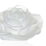 Rose Passion White Crystal Flower