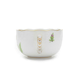 Gustave Morning Glory Tea Cup Hand Painted 24K Gold Accents 200 ml