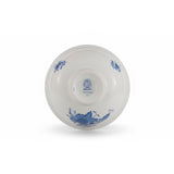 Apponyi Blue Katori Bowl Hand Painted 24K Gold Accents 11 cm