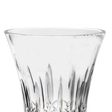 Royal Scot Crystal Belvedere Large Hand-Cut Crystal Flared Vase; 12 inches