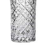 Royal Scot Crystal Belvedere Large Hand-Cut Crystal Flared Vase; 12 inches