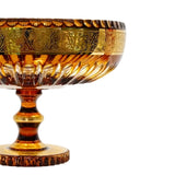 Kompot Centerpiece Hand Cut Crystal 24K Gold 35.5 Cm