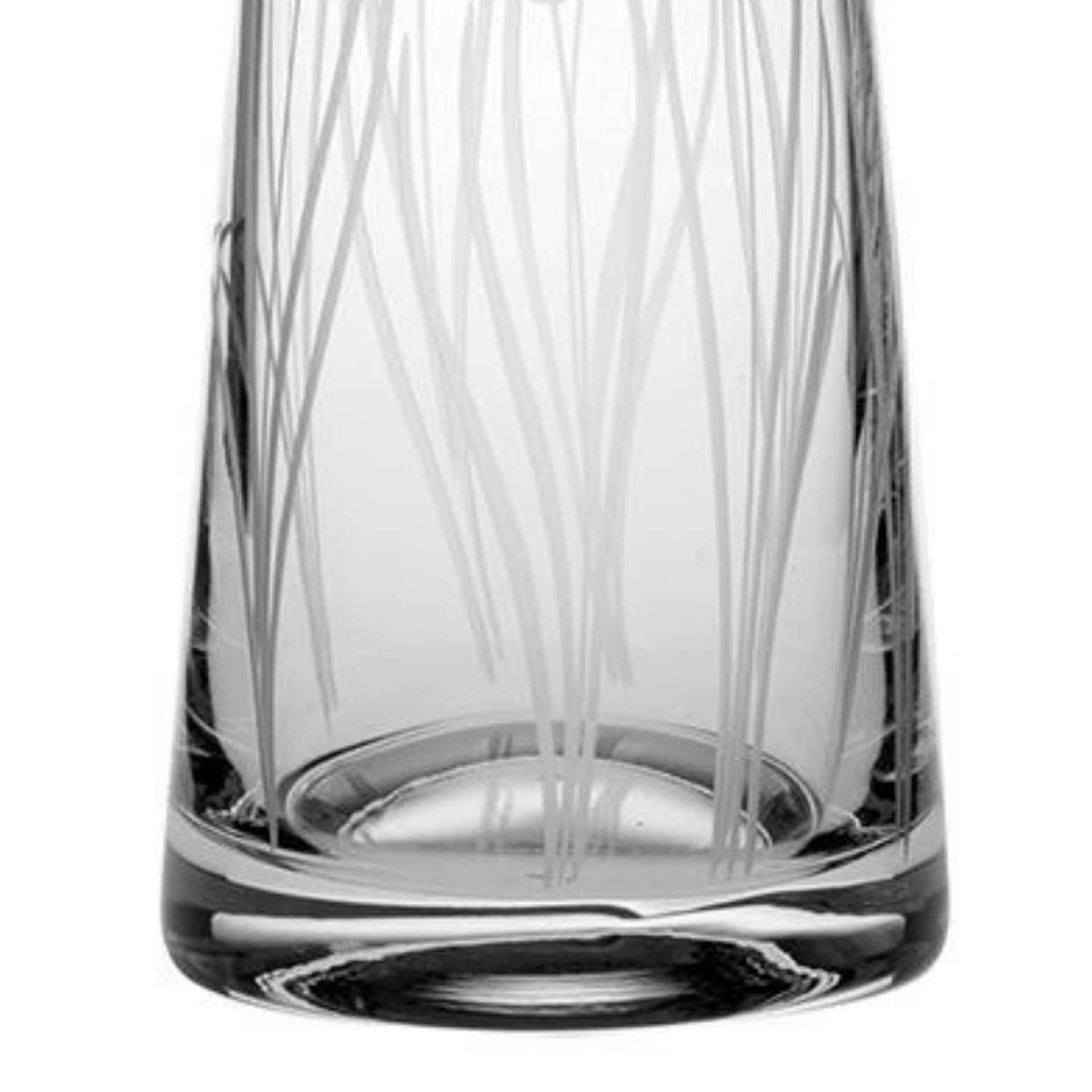 Royal Scot Crystal Wild Tulip Crystal Lily Vase; 9 inches
